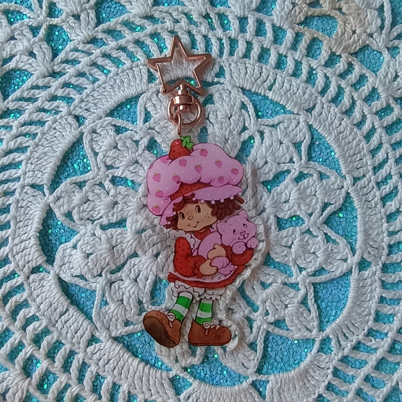 Strawberry shortcake keychain - Picture 3 of 6